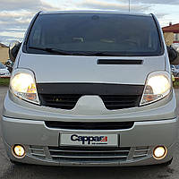 Дефлектор капота (мухобойка) Opel Vivaro 2001-2014 (Cappafe)