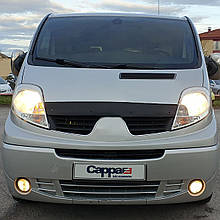 Дефлектор капота (мухобійка) Opel Vivaro 2001-2014 (Cappafe)