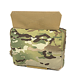 Напашник Dozen Front Pouch For Ballistic Protection "MultiCam" (24,5 * 17,5 см) з балістичним пакетом, фото 2