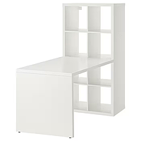 Письменный стол со стеллажом KALLAX IKEA 195.135.66