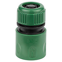 Конектор 1⁄2" швидкознімний аквастоп для шланга 1⁄2" (ABS) GRAD (5016115)