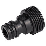 Адаптер для конектора 1/2" із зовнішньою різзю 3/4" (ABS) GRAD (5016365), фото 3