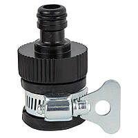 Адаптер для конектора 1⁄2" універсальний на кран без різі 1⁄2"×3⁄4" (ABS) GRAD (5016375)