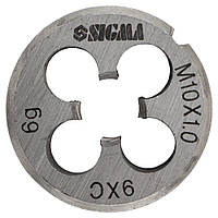 Плашка М10 × 1.0 мм SIGMA (1604261)