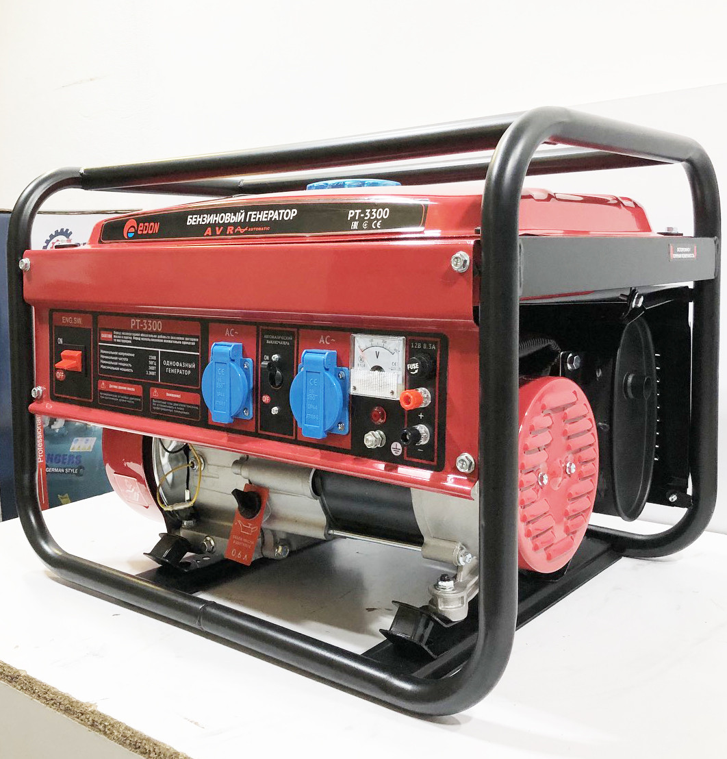 Бензогенератор 3.3 кВт AVR Edon PT 3300