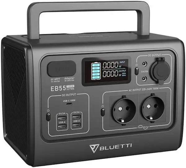Портативна зарядна станція Bluetti PowerOak EB55 537Wh 700W