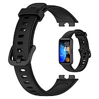 TPU ремінець для Huawei Band 8 (ASK-B19) | HMU | 16 мм | чорний