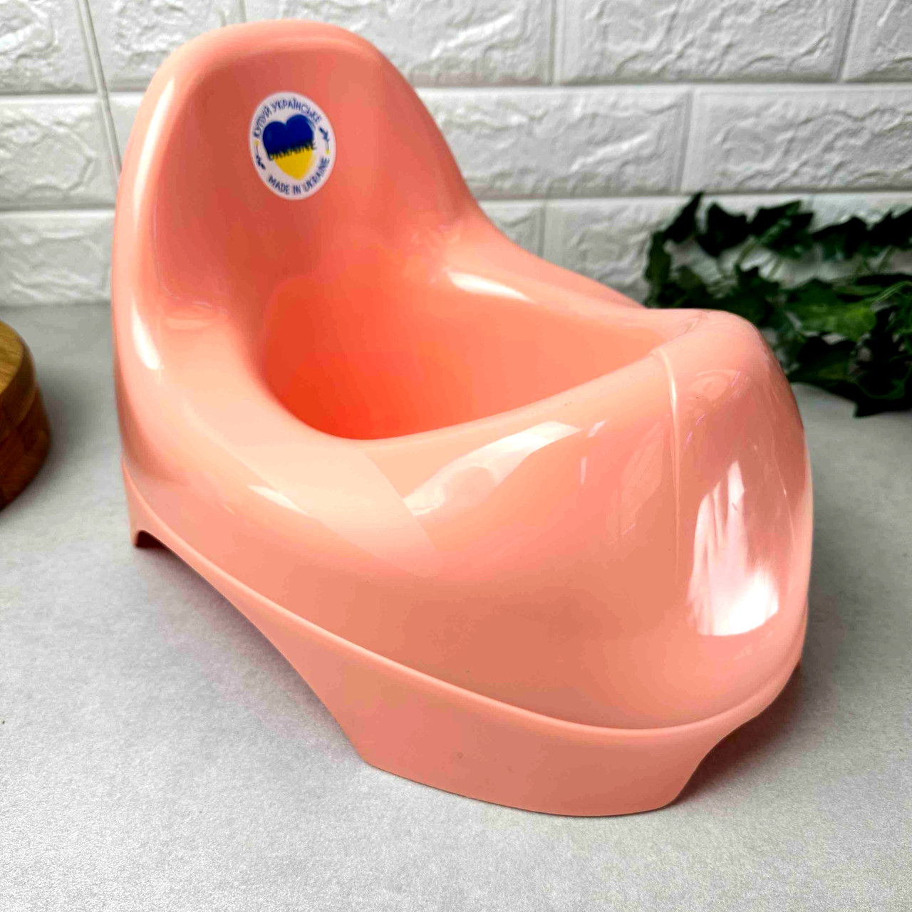 Дитячий горщик для дівчаток Абрикос Алеана Бамбіно