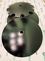 Диск борони ЛДГ 10 пелюстків / гладкий ф450мм, квадрат 29,31 мм ф33мм s-5мм (ст30Mnb5) до лущильників, фото 6