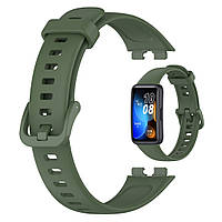 TPU ремінець для Huawei Band 8 (ASK-B19) | HMU | 16 мм | зелений