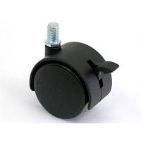 Колесо для офісних крісел 40мм, 50мм М8 з фіксатором