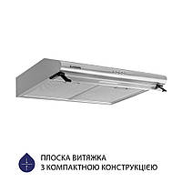 Кухонна витяжка Minola HPL 615 I, нержавіюча сталь, плоска стандартна, під навісну шафу, шириною 60 см