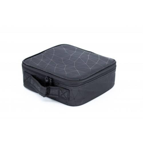 Кейс для майстра чорний "трикутники"