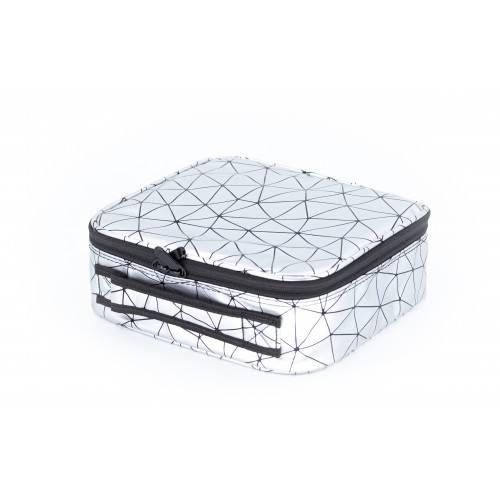 Кейс для майстра білий "трикутники"