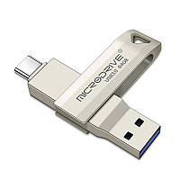 Флеш накопитель 64 ГБ TypeC - USB 3.0 OTG MICRODRIVE 2 в 1 OTG