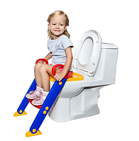 Детское сиденье для унитаза со ступеньками Children`s Toilet trainer v632