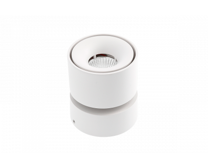 Світильник GTV LED BIANCO, 8W, IP20, 4000K, 75х84, з нахилом, Білий, фото 1