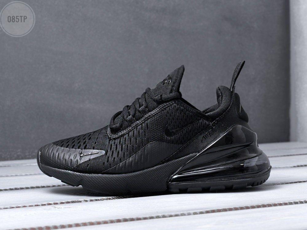 Чоловічі кросівки Nike Air Max 270 Black (Чорні) Найк Аір Макс 270 повсякденні текстиль сітка демісезон