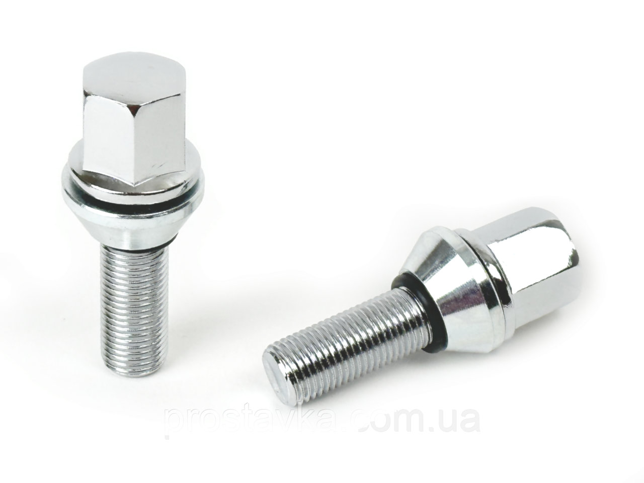 Болт 442110AD Cr M12X1,25X30 Хром Підстроєний конус + 1 мм ключ 17 мм