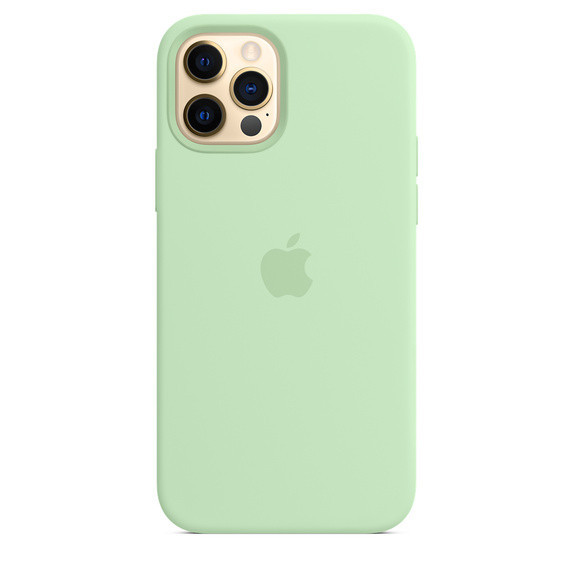 Чохол-накладка Silicone Case Original Full Cover для iPhone 12 mini 5.4"- №31 салатовий