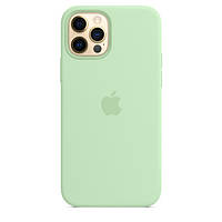 Чохол-накладка Silicone Case Original Full Cover для iPhone 12 mini 5.4"- №31 салатовий