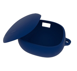 Силіконовий чохол із карабіном для Anker Soundcore Liberty Air 2 Pro синій