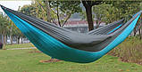 Гамак одномісний фіолетово-зелений 230*90см, фото 4