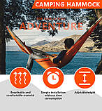 Гамак одномісний фіолетово-зелений 230*90см, фото 9