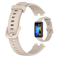 TPU ремінець для Huawei Band 8 (ASK-B19) | HMU | 16 мм | бежевий