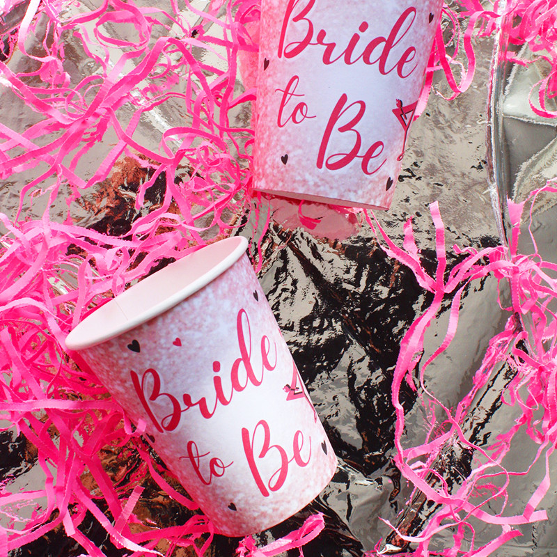 "Bride to Be" вид 3 - Стаканчики 250 мл