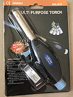 FLAME GUN Пальник (насадка) газовий із п'єзопідпалом на пропанові балончики ISO9001 (виробництво Китай)