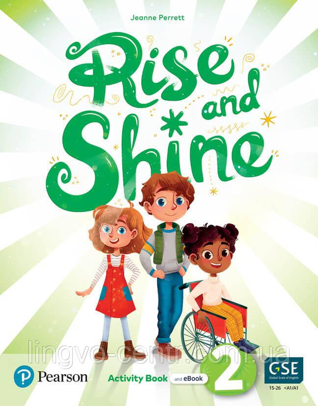Англійська мова. Rise and Shine Level 2 Activity Book with eBook
