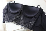 Бюстьє з пуш апом і трусики безшовні з мереживом, фото 8