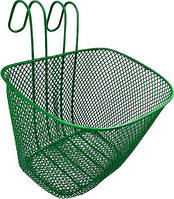Кошик дитячий велосипедний СТ-M 25x20x17 металізований на кермо Зелений ORG