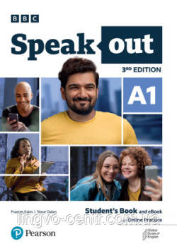 Англійська мова. Speak Out 3rd Ed A1 Student's Book +eBook +Online Practice