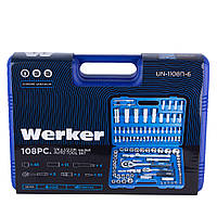 Набор инструментов 108 предметов Werker ON-1108П-6