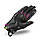 Shima Rush Lady Short Gloves Black/Fuchsia, XS Мотоперчатки літні жіночі із захистом, фото 3