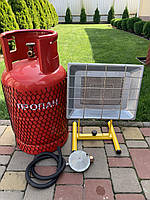 Комплект газовий пропановий балон 27 л пальник нагрівач Orgaz Soba SB-650