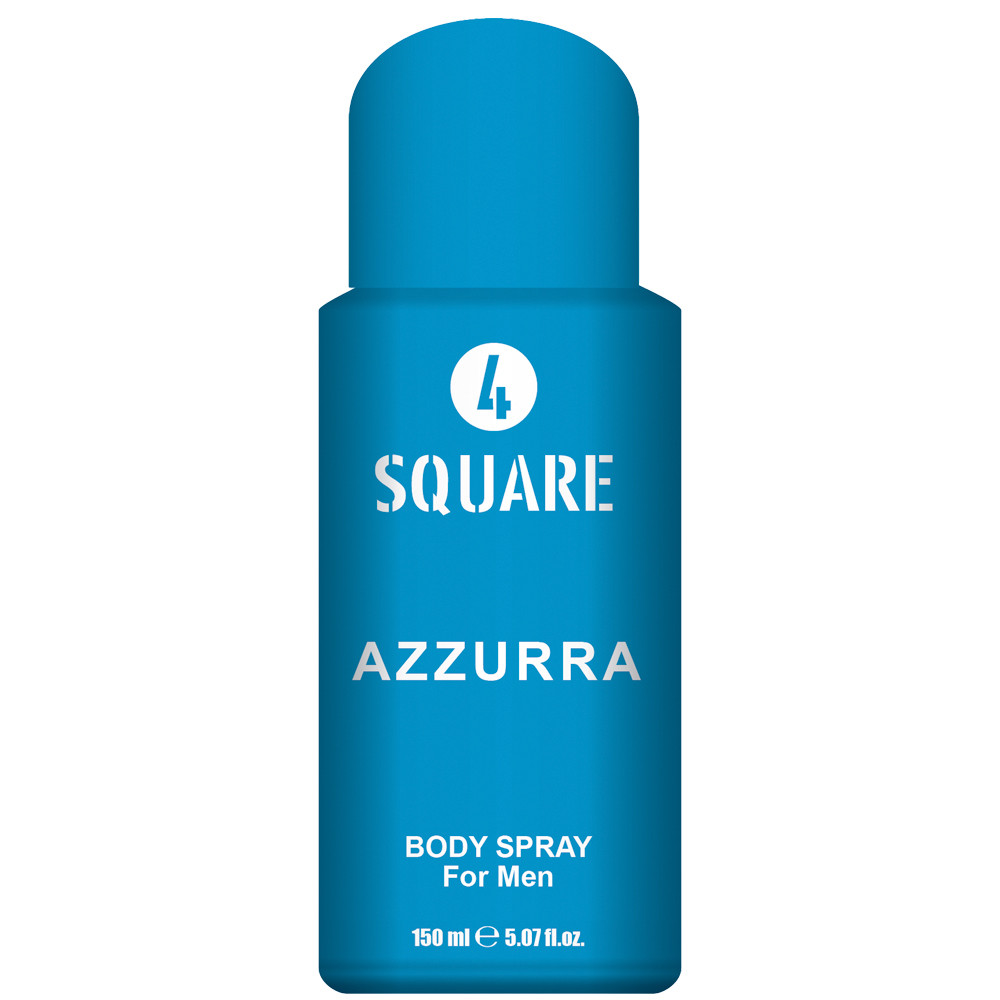 Чоловічий дезодорант-спрей 4 SQUARE Azzura, 150 мл