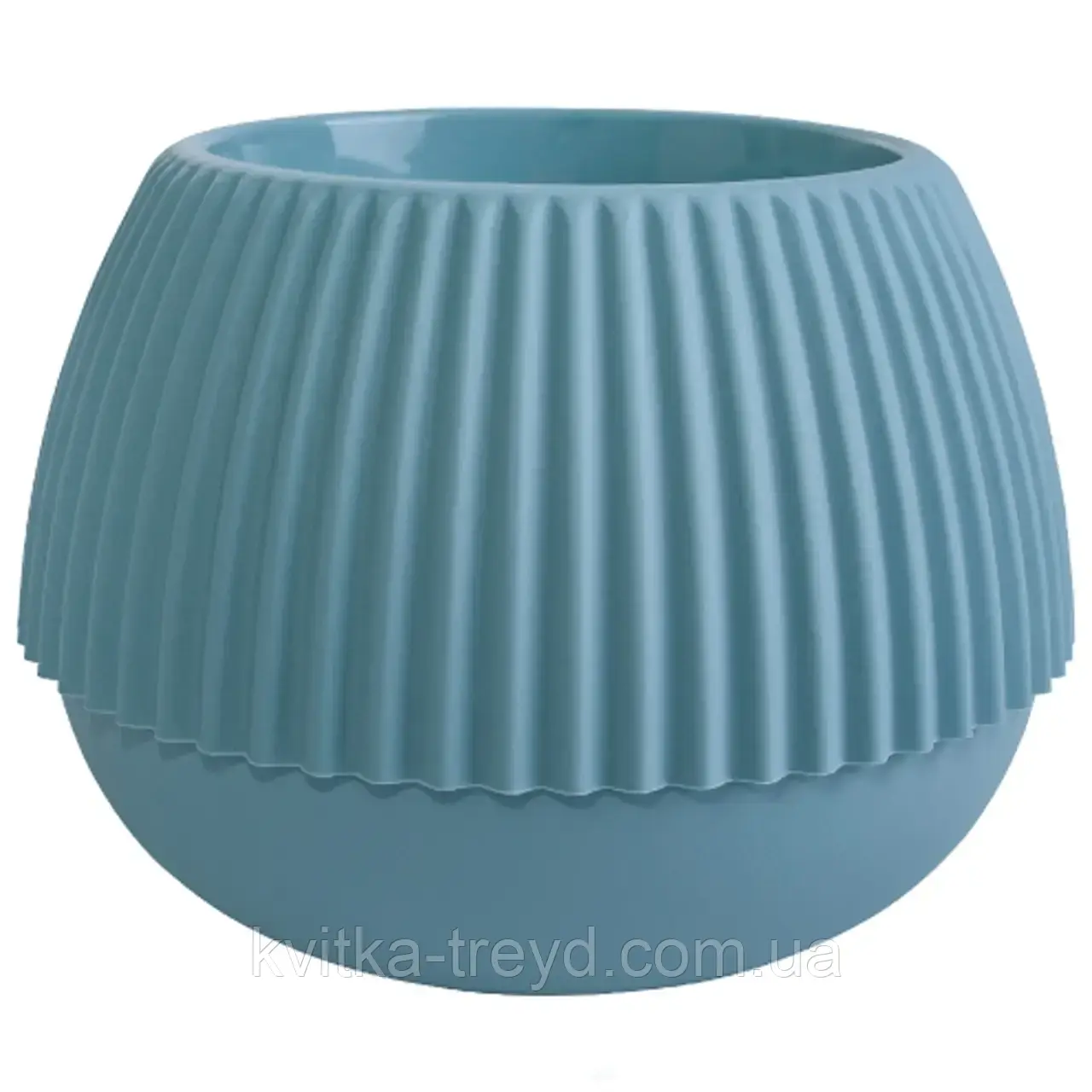 ВАЗОН БОХО 1.3 Л СИЗО-БЛАКИТНИЙ АЛЕАНА 15,5*21,5см, фото 1