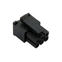 Разъем питания низковольтный 6pin Mini-Fit MF3-6F (CP3506S0010)