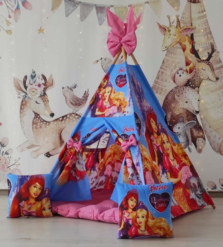 Вігвам Лялька Барбі ( Barbie ) БОН БОН Повний комплект !, фото 1