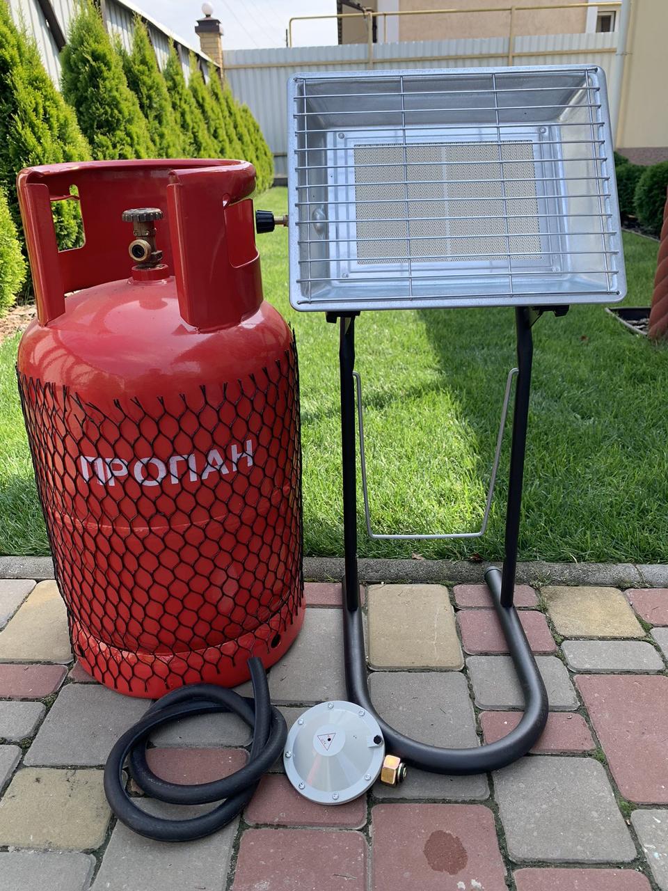 Комплект газовий пропановий балон 27л пальник обігрівач NURGAZ NG-310-P