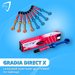 Gradia Direct X – сучасний композит для прямої реставрації