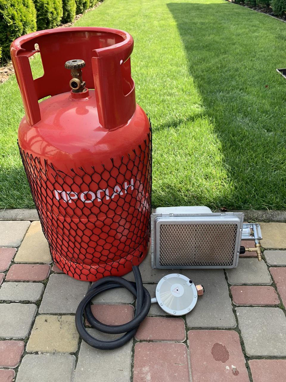 Газовий балон 27л пальник обігрівач MIR 3.4 КВТ