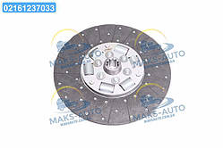 Диск зчепл. ведомий ЯМЗ задній б/асб (RIDER) 238-1601131 UA46
