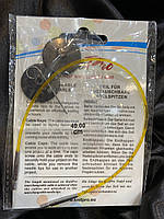 10631 Кабель жовтий для створення спиць довжиною 40 см