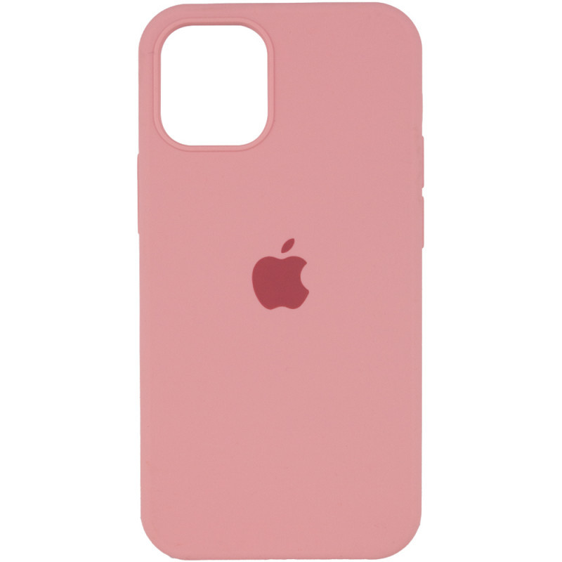 Чохол-накладка Silicone Case Original Full Cover для iPhone 12 mini 5.4"- №6 рожевий