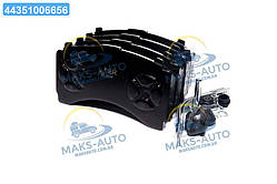 Колодка гальм. диск. HIGH POWER (компл. на вісь) MERCEDES ACTROS MP3/4 , KNORR SL7 (RIDER) RD 29244PRO UA46