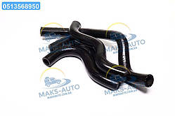 Патрубки обігрівача ГАЗ 3302 (дв.406) (компл. 4 шт.)  DK-1324 UA46